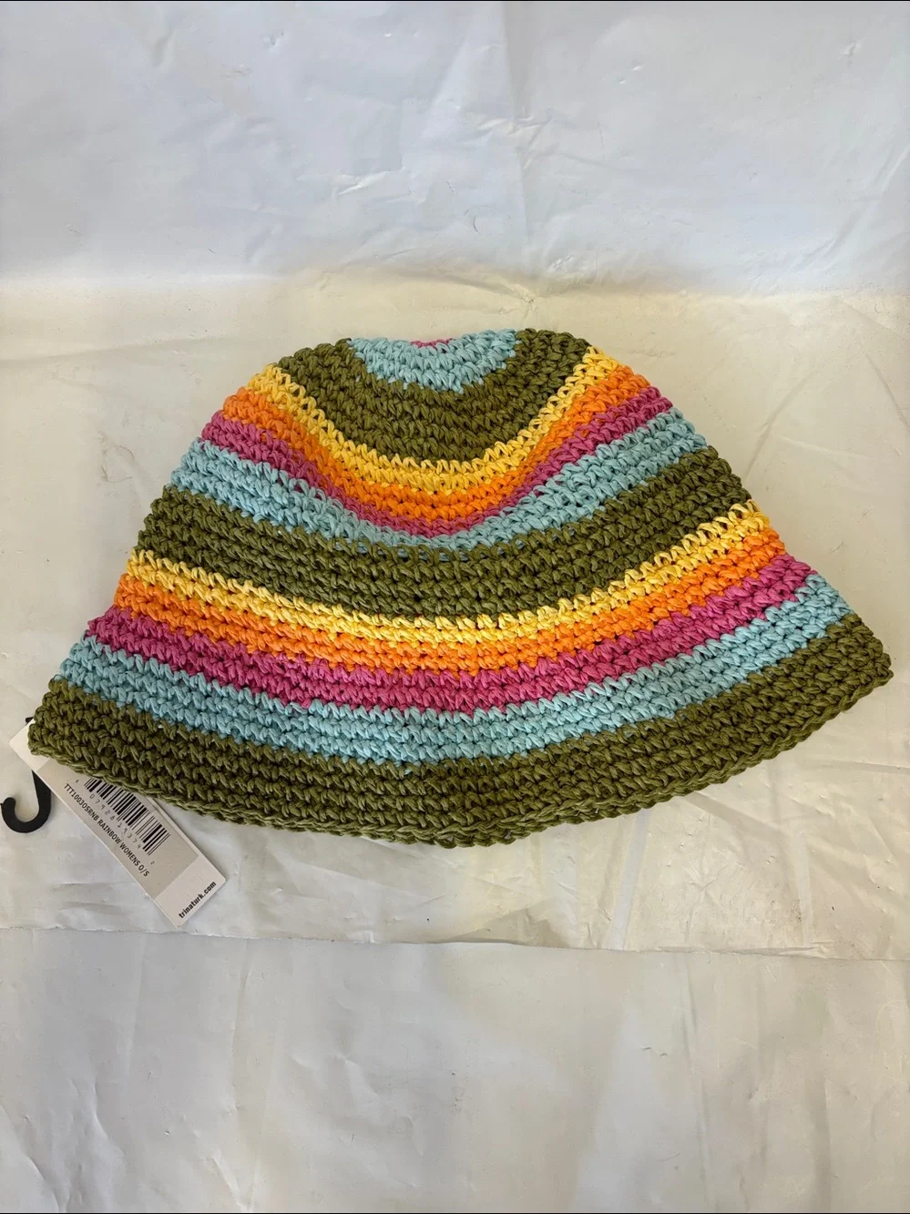 Trina by Trina Turk Striped Palo Bucket Hat